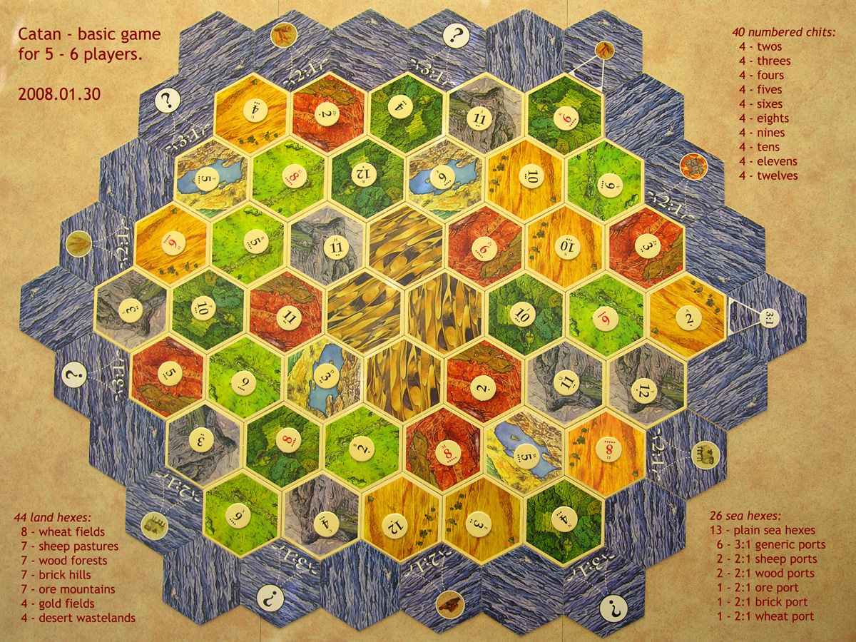 NEW Catan Cities and Knights 5-6 Player Extension CN3078 Cities /& Knig...